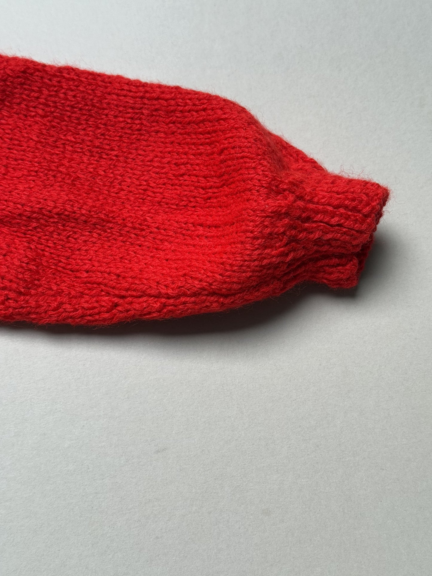 Hand Knitted Forever Friend's Cardigan Best Fit 1-2 Years