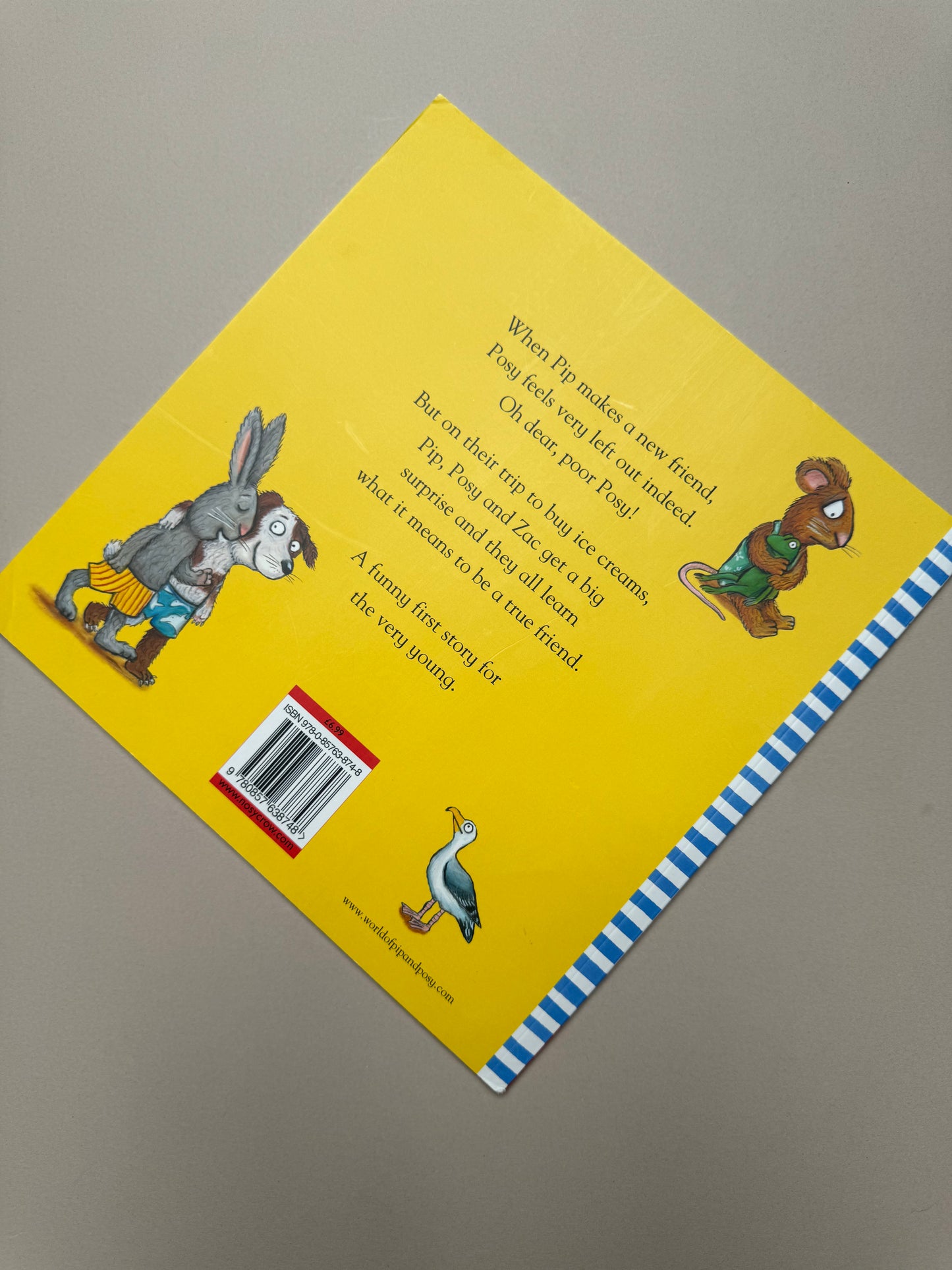 Pip & Posy: The New Friend Paperback By Axel Scheffler