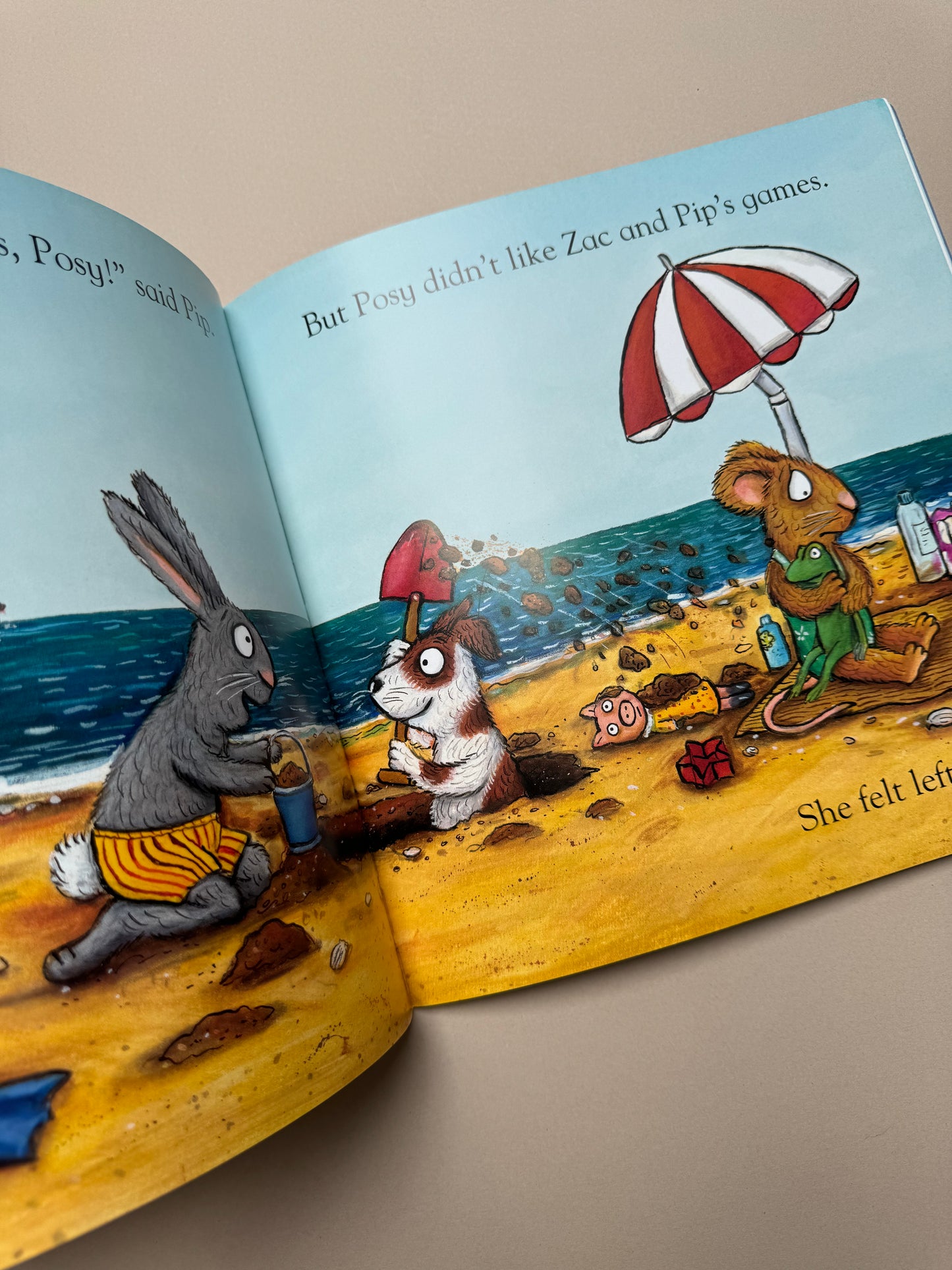 Pip & Posy: The New Friend Paperback By Axel Scheffler