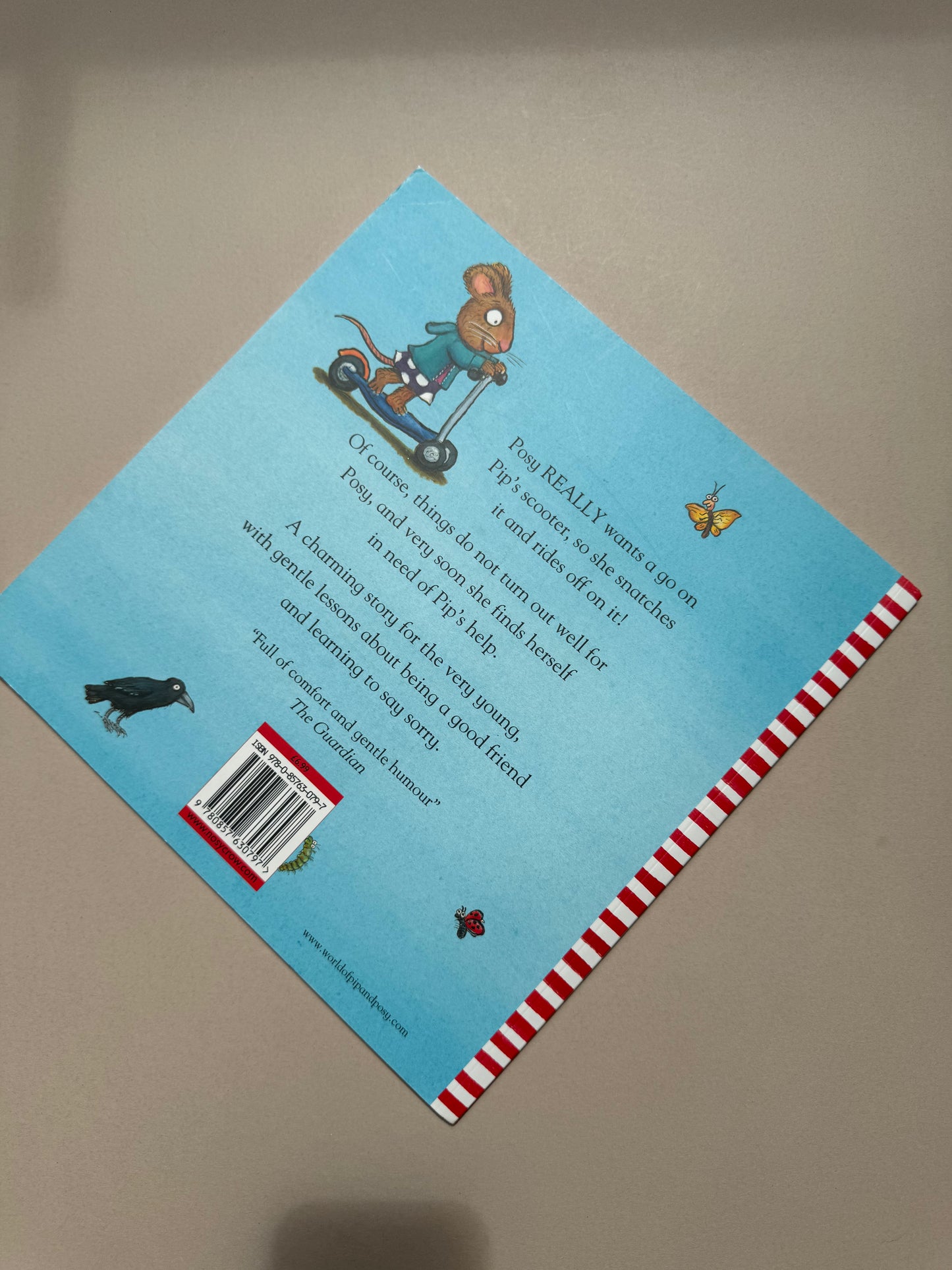 Pip & Posy: The Super Scooter Paperback By Axel Scheffler
