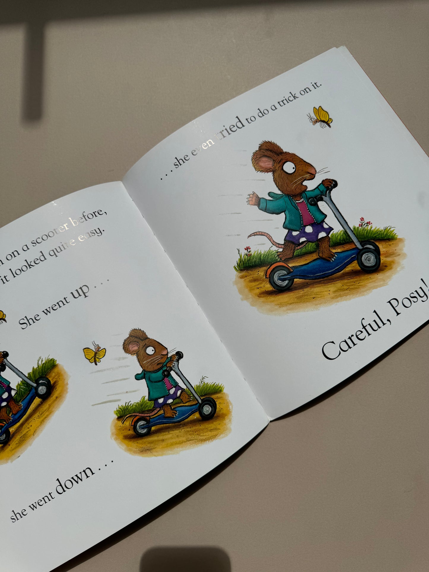 Pip & Posy: The Super Scooter Paperback By Axel Scheffler